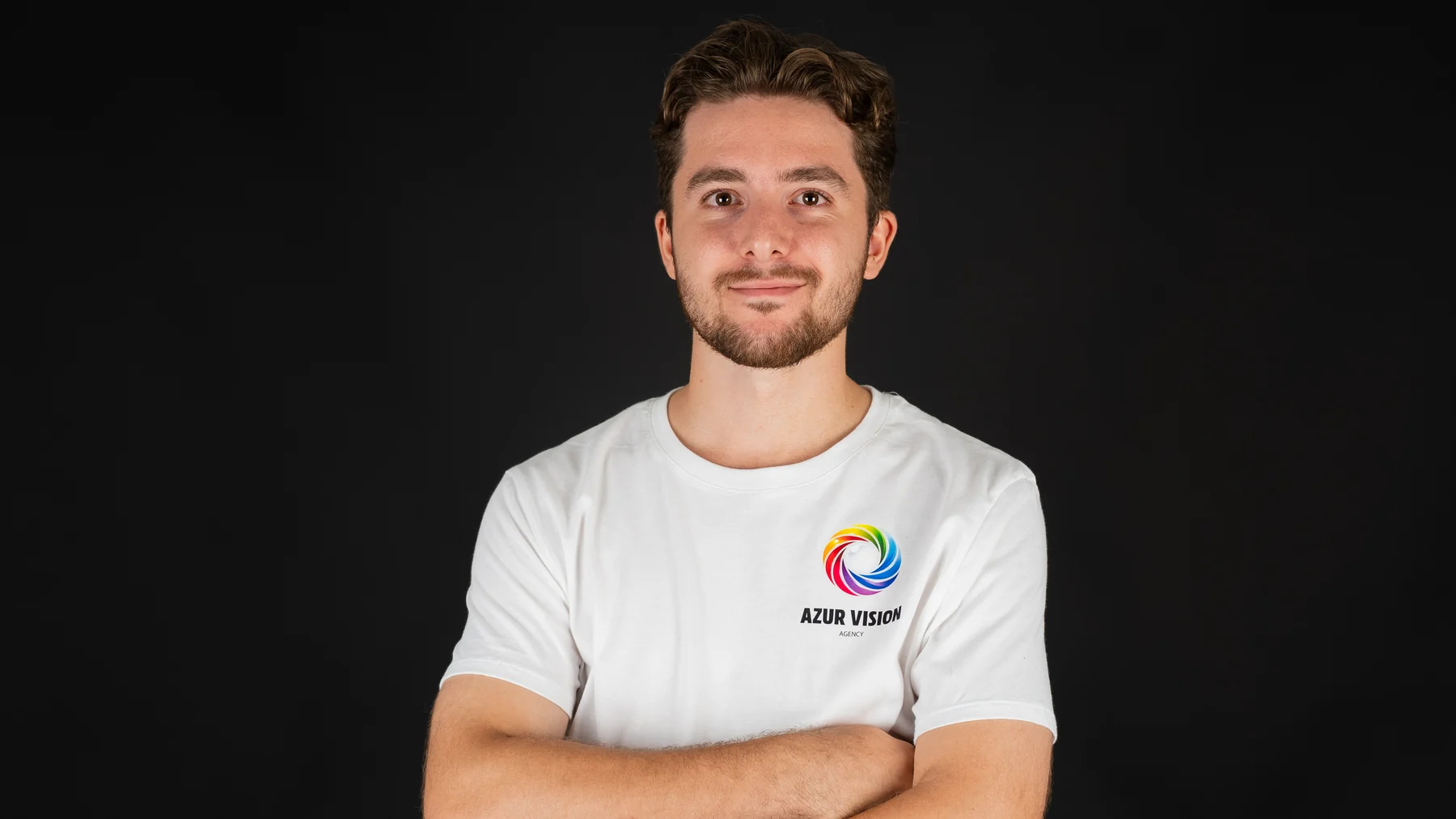 Le fondateur d'Azur Vision Agency